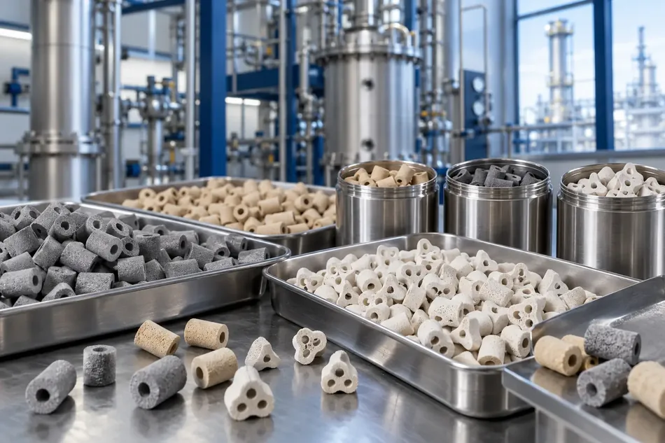 Промышленные катализаторы для газопереработки